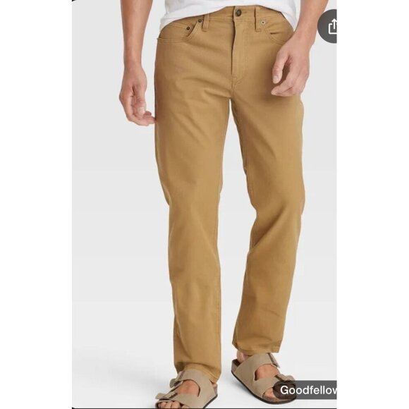 Goodfellow & CO Men's Slim Fit 5-Pocket Pants size 32x30 NWT - Picture 3 of 4